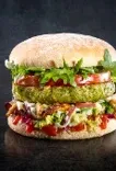 Hafer-Lauch Burger