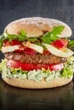 Tomate-Mozzarella Burger